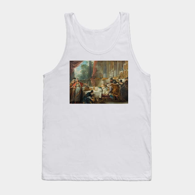The Sentencing of Aman by Jean-Francois de Troy Tank Top by Classic Art Stall